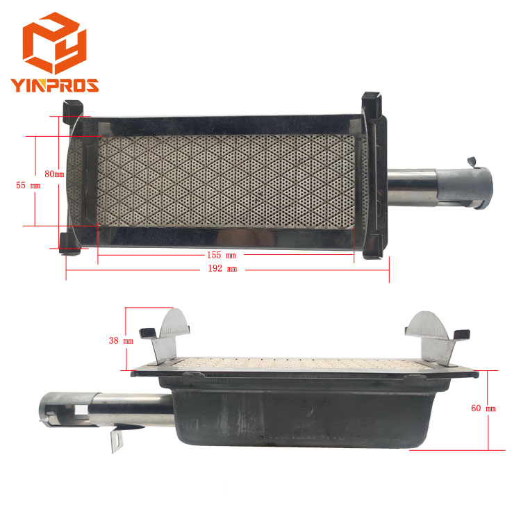 energy saving shawarma machine LPG infrared gas burner for doner kebab grill machine(图7)