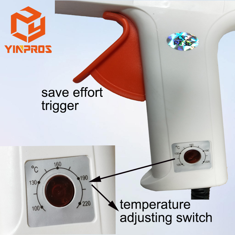 professional industrial use anti-drip temperature adjustable hot melt glue gun(图7)