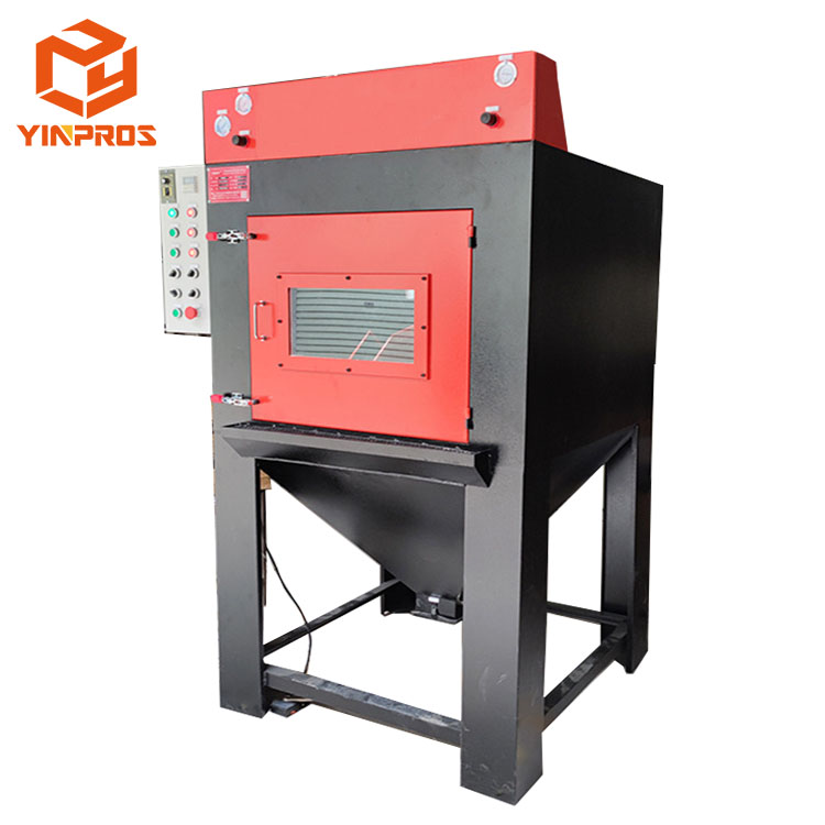 dustless tumble drum sand blasting machine for cleaning metal(图6)